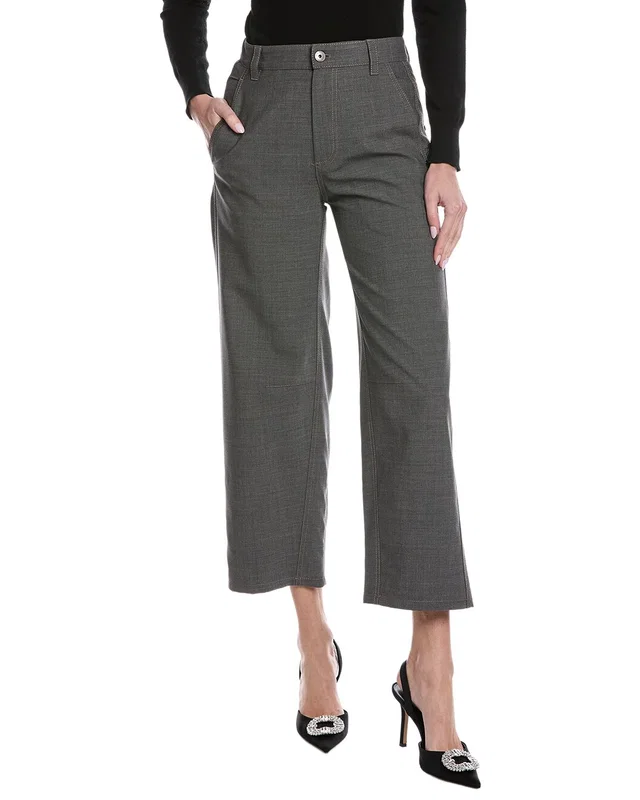 Brunello Cucinelli Wool-Blend Pant, image 1 of 1 from Gilt
