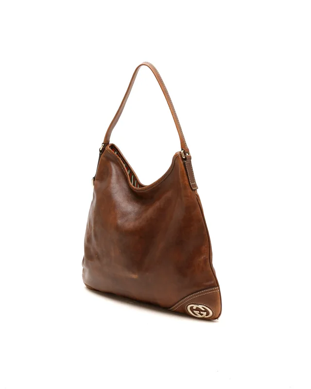 Gucci GG Britt Hobo Bag in Leather from A Retro Tale, photo 2 of 2