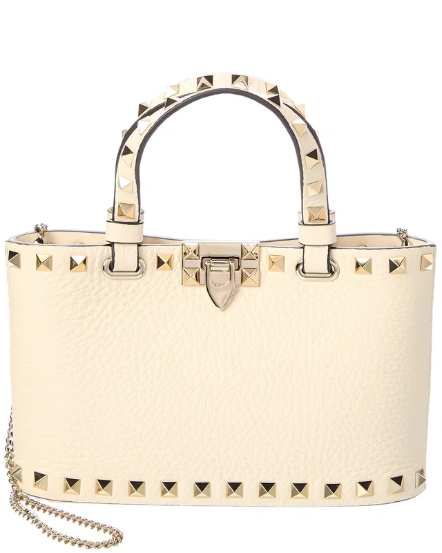 Valentino Rockstud Mini Leather Tote, image 1 of 1 from Rue La La