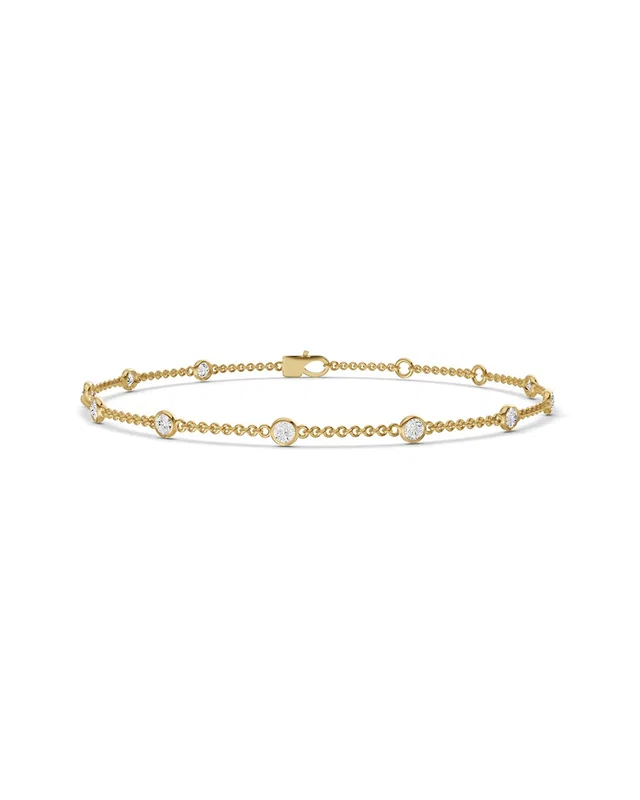 Lab Grown Diamonds 14K 3.00 ct. tw. Lab-Grown Diamond Bracelet, image 1 of 1 from Gilt
