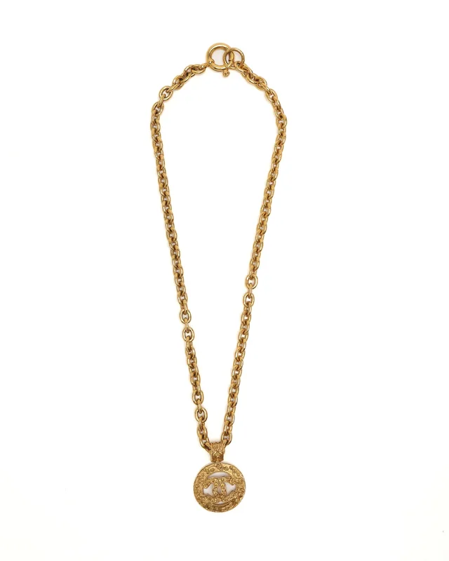 Chanel Coco Mark Long Necklace from A Retro Tale, photo 2 of 5