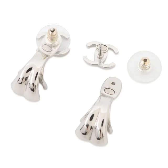 Chanel CC Logo EarringsABH472 Metal from GALLERY RARE, photo 5 of 11