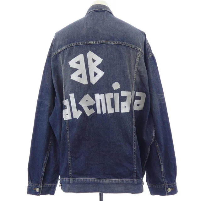 Balenciaga Denim Jacket in Denim from LuxUness, photo 2 of 2