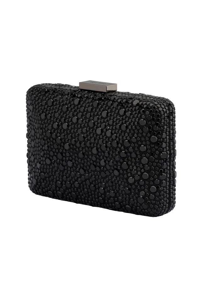 olga berg Harriet Crystal Clutch in Black, photo 2 of 4 from REVOLVE (Canada)
