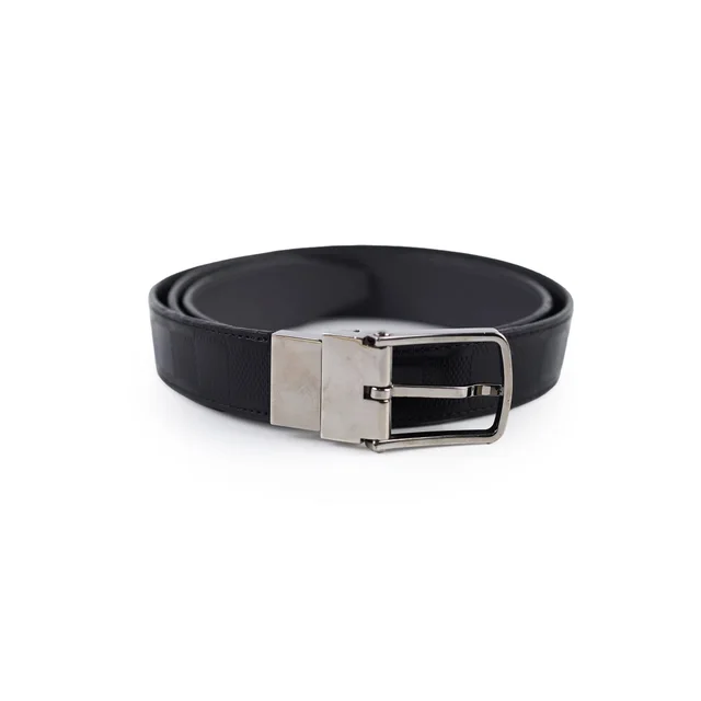 Louis Vuitton Damier Graphite Belt Size 95 in Grey Leather from The Purse Affair