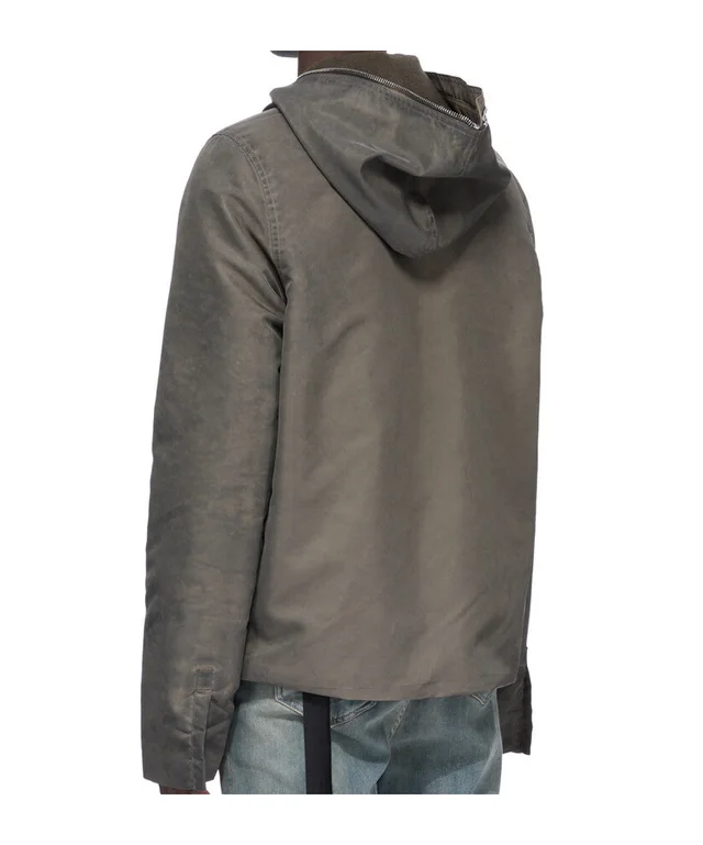 Rick Owens Drkshdw hooded zip-up jacket, photo 4 of 9 from SENSER