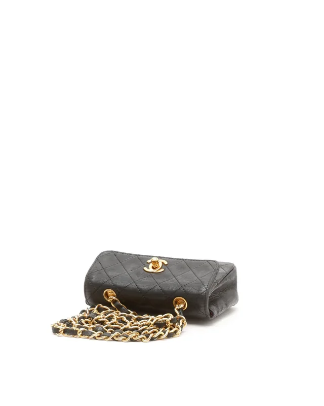 Chanel Classic Extra Mini Single Flap Bag in Lambskin from A Retro Tale, photo 5 of 11