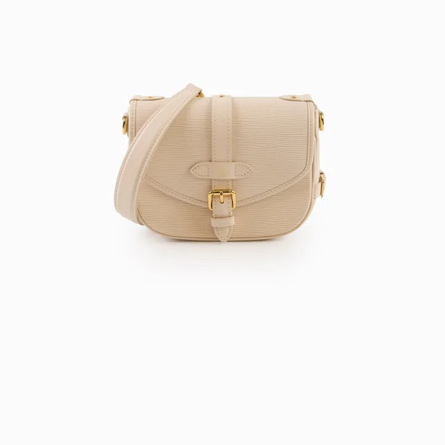 Louis Vuitton Sammur BB Epi Cream in White Leather from The Purse Affair