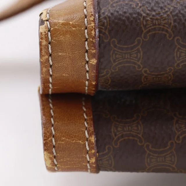 Celine Macadam PVC Tote Bag in Brown from LuxUness, photo 10 of 15