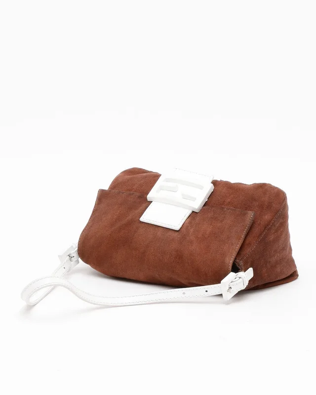 Fendi Zucca Mini Mamma Bag in Canvas from A Retro Tale, photo 5 of 9