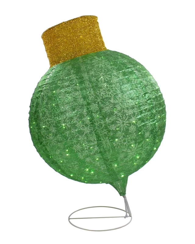 Northlight LED Lighted Twinkling Tinsel Onion Ornament Outdoor Display, image 1 of 1 from Rue La La