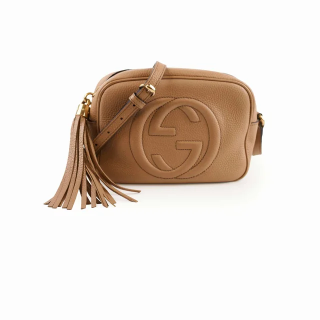 Gucci Soho Disco Tan in Brown from The Purse Affair