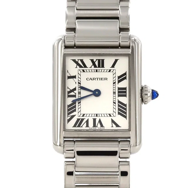 Cartier Tank Must SM SS Quartz Watch from The Reluxe