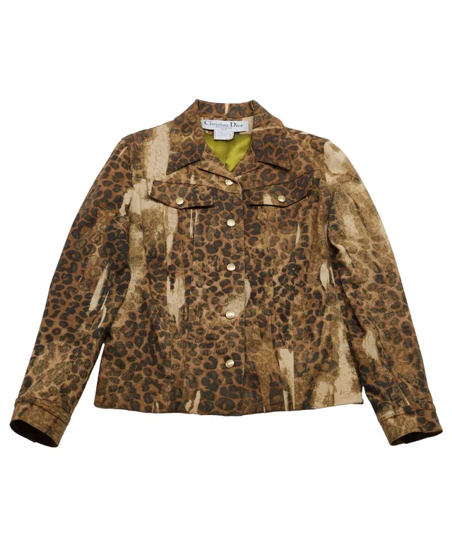 Dior Leopard Jacket & Pant Set from Luxury Promise