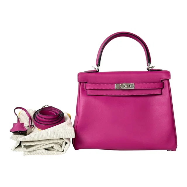 Hermès Kelly 25cm Bag L3 in Swift Leather with PHW in Swift leather from Luxury Promise