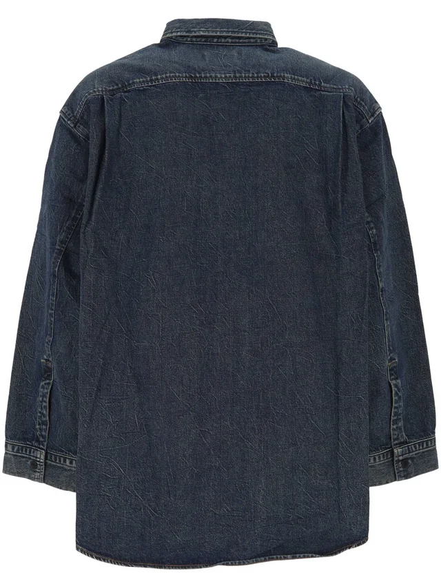 Agolde Oversized denim shirt, photo 2 of 8 from SENSER