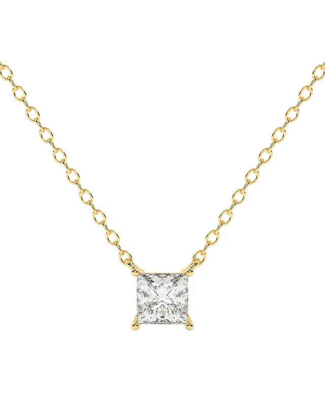 Lab Grown Diamonds 14K 1.00 ct. tw. Lab-Grown Diamond Necklace, image 1 of 1 from Gilt