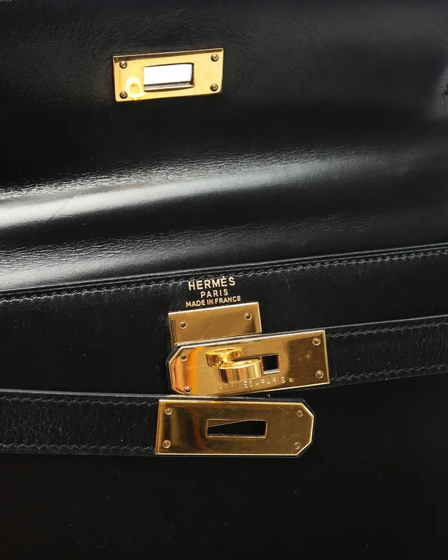 Hermès Kelly 28 Box Sellier Bag in Calfskin from A Retro Tale, photo 6 of 12
