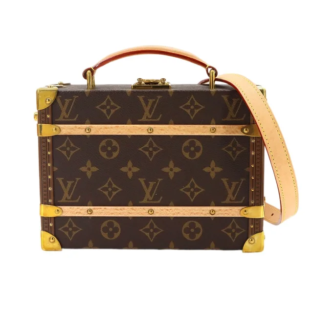 Louis Vuitton Handle Trunk 2-Way Bag Monogram Brown in Brown Coated canvas from The Reluxe