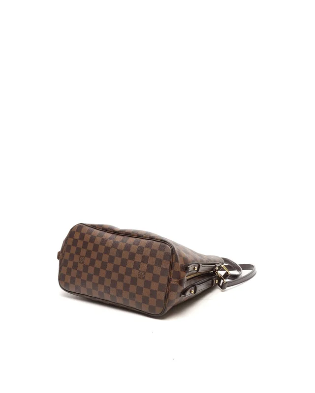 Louis Vuitton Damier Ebene Cabas Rivington Tote Bag in Brown Coated canvas from A Retro Tale, photo 5 of 10