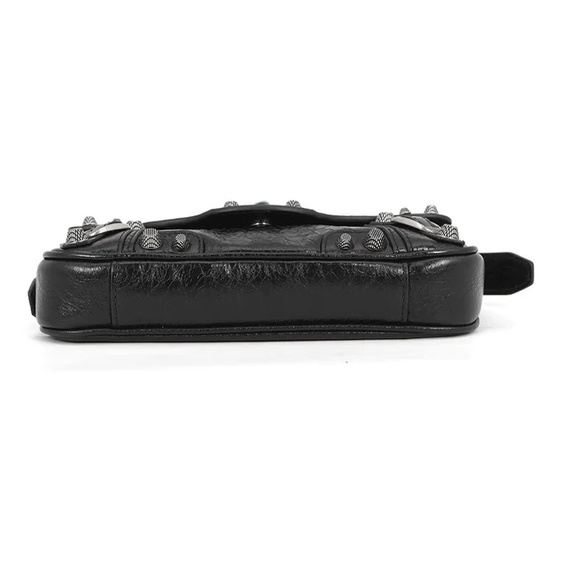 Balenciaga Le Cagol Shoulder Black771670 Leather Size XS in Leather from GALLERY RARE, photo 3 of 4