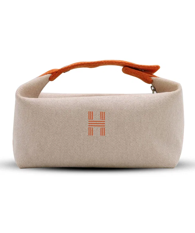 Hermès Orange Canvas Bride A Brac Top Handle in Orange Canvas from Luxury Promise