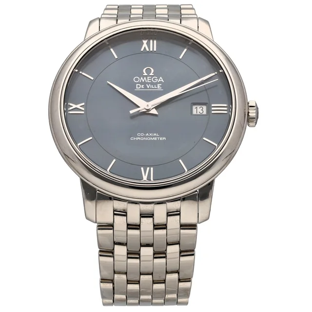 Omega De Ville Prestige 424.10.40.20.03.001 39.5mm Stainless Steel Watch from H&T