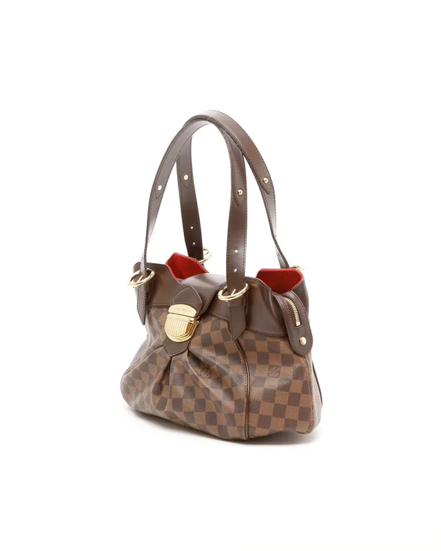 Louis Vuitton Damier Ebene Sistina PM Shoulder Bag in Brown from A Retro Tale, photo 2 of 9