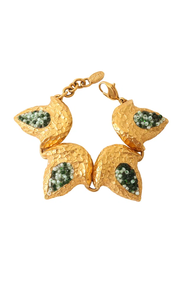 Chloé Beaded Pod Link Bracelet from Recess LA