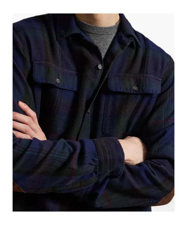 Polo Ralph Lauren Plaid Elbow-Patch Shirt, photo 7 of 7 from SENSER