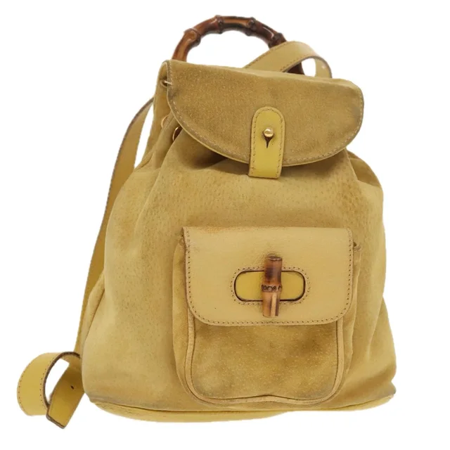 Gucci Bamboo backpacks in Leather from The Brand Collector