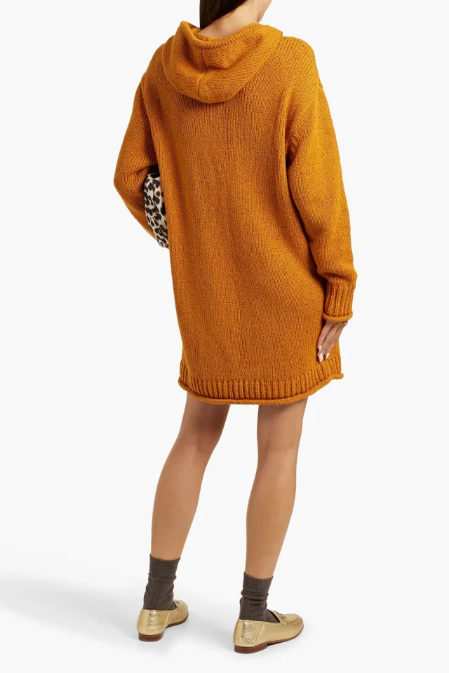 The Elder Statesman Nora Bouclé-Knit Cotton Hoodie, photo 3 of 4 from THE OUTNET