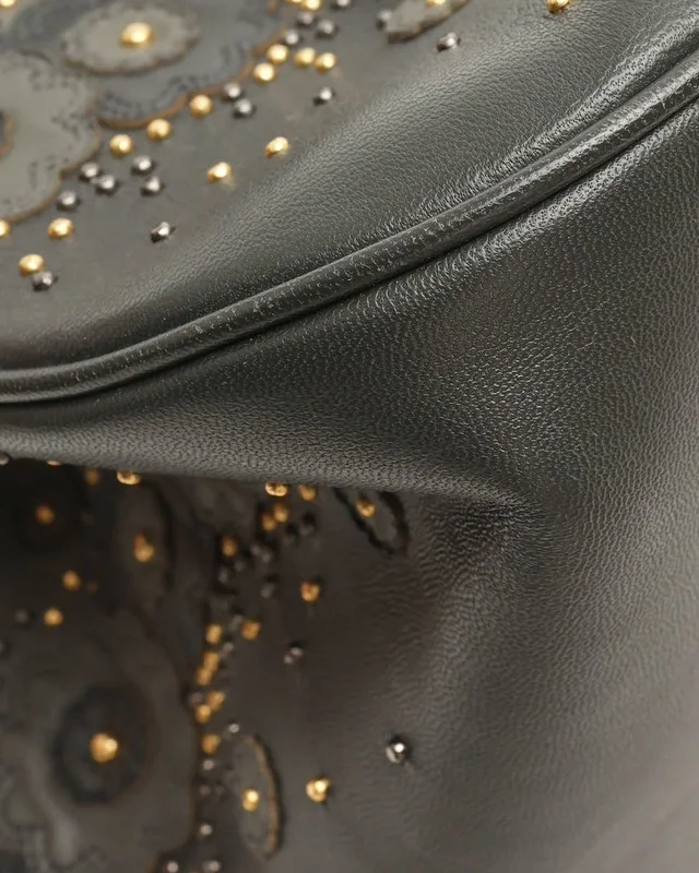 Bottega Veneta Limited Runway 50th Anniversary Floral Bag in Leather from A Retro Tale, photo 6 of 10