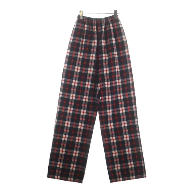 Balenciaga Plaid Cotton Sweatpants from The Reluxe