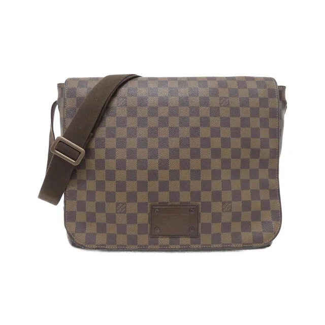 Louis Vuitton Damier Brooklyn GM Shoulder Bag in Coated canvas from The Reluxe