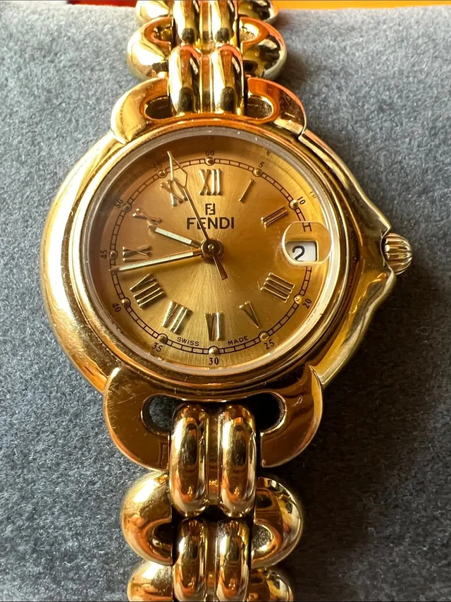 Fendi Tone Women's Bracelet Watch With Sunburst Dial in gold from Poshmark, photo 1 of 1