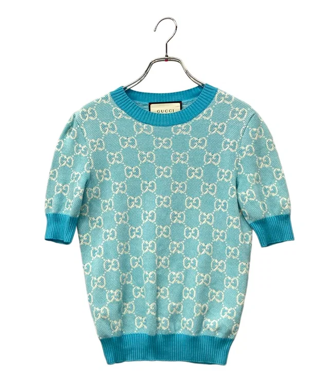 Gucci Short Sleeve Knit XS Sweater from The Reluxe