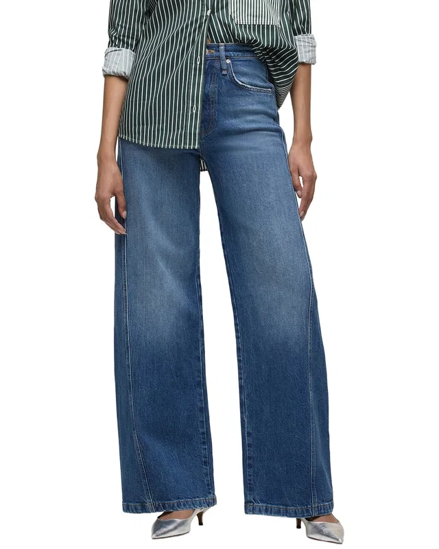 HUDSON Jeans James High-Rise Wide Leg Pant, image 1 of 1 from Rue La La