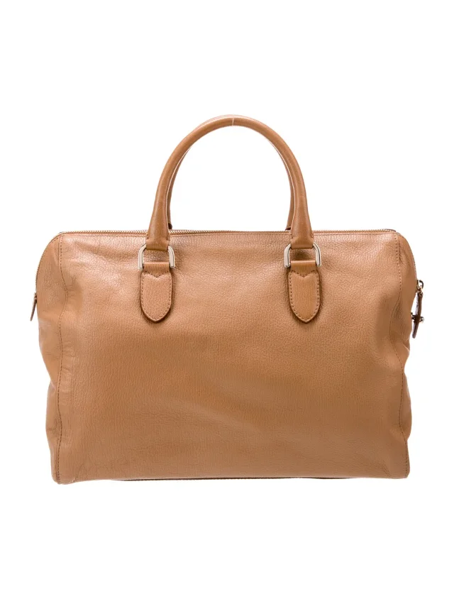 Mulberry Top Handle handbags in Gold Leather from The RealReal, photo 4 of 6
