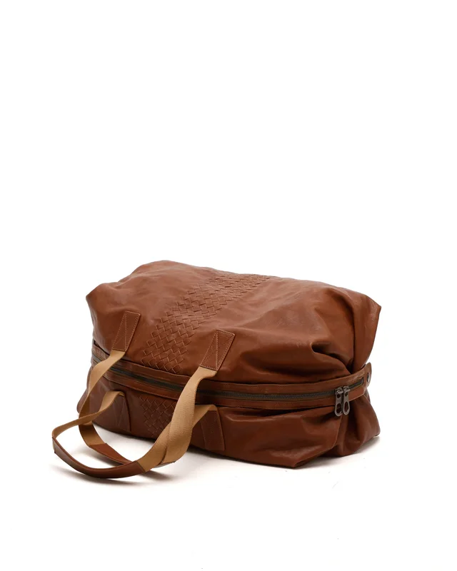Bottega Veneta Intrecciato Weekend Bag in Woven leather from A Retro Tale, photo 4 of 8
