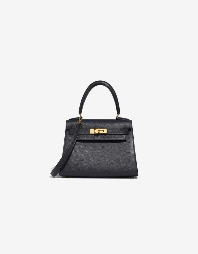 Hermès Kelly Mini Epsom Bleu Marine from SACLÀB