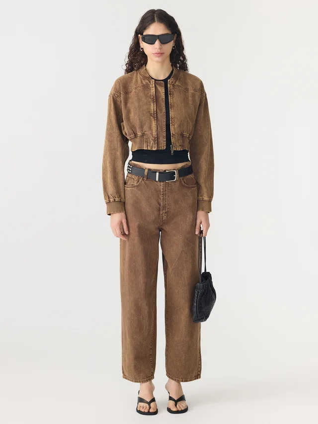 Bassike Motley Bomber Denim Jacket from bassike, photo 1 of 1