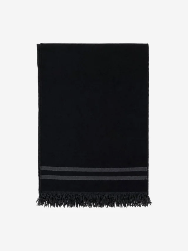 Gucci Navy Monogram wool scarf in Navy Wool from Sign of the Times