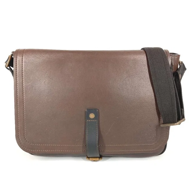 Louis Vuitton Shoulder Bag Omaha Utah Leather Cafe Brown in Brown Leather from The Reluxe