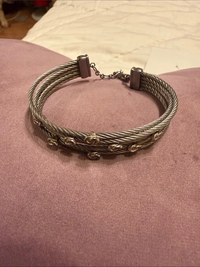 Charriol Cable Wire Multi-Strand Bracelet in silver|gold|gray from Poshmark