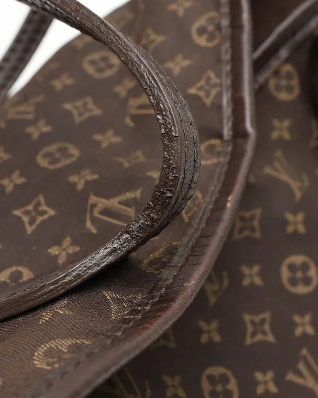 Louis Vuitton Neverfull Idylle Monogram Mini Lin MM Tote Bag in Coated canvas from A Retro Tale, photo 7 of 9
