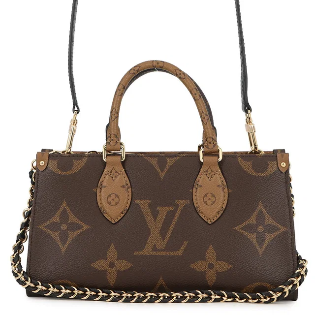 Louis Vuitton Onthego EW Chain RedM14236 Monogram Reverse Canvas Monogram Giant in Canvas from GALLERY RARE