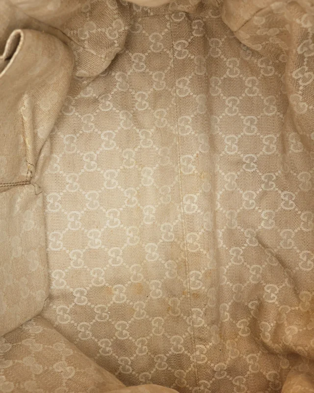 Gucci Small Soft Stirrup Bag in Canvas from A Retro Tale, photo 7 of 8