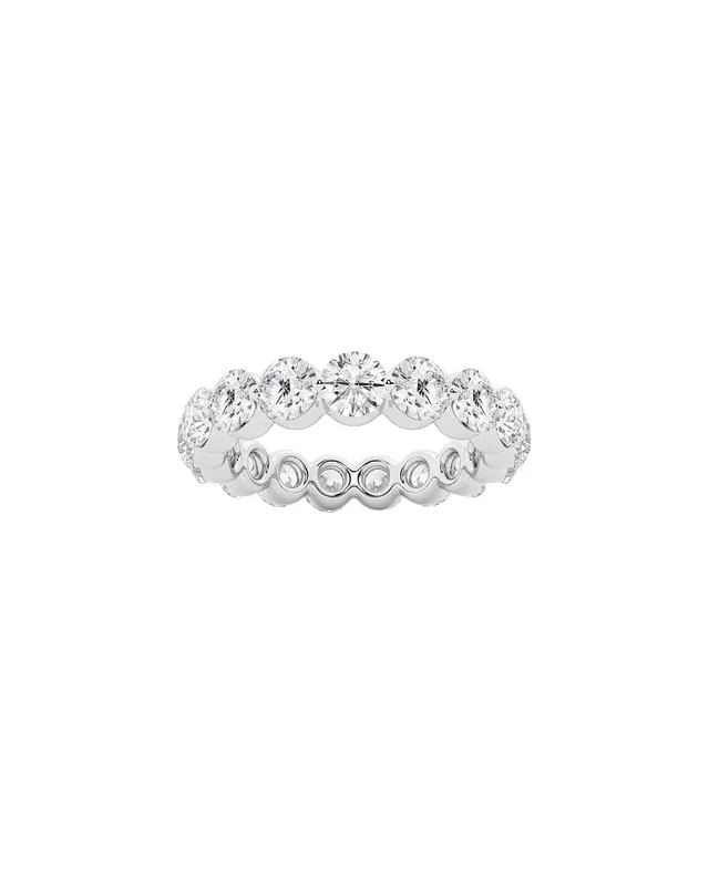 Lab Grown Diamonds Platinum 3.00 ct. tw. Lab-Grown Diamond Eternity Ring, image 1 of 1 from Rue La La