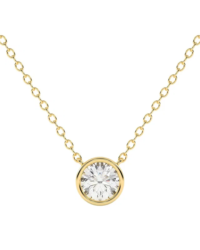 Lab Grown Diamonds 14K 0.50 ct. tw. Lab-Grown Diamond Necklace, image 1 of 1 from Gilt